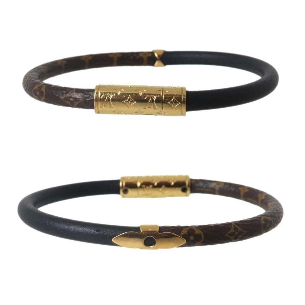 LOUIS VUITTON Black Monogram Charm Bracelet - Picture 3 of 6